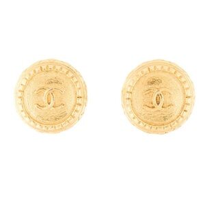 CHANEL Gold Earrings